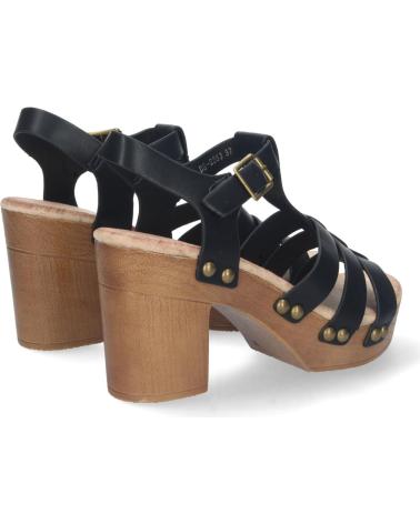 Woman Sandals PUNTOSALAO SANDALIAS TACON Y PLATAFORMA PARA MUJER NEGRO VARIOS COLORES