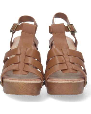 Woman Sandals PUNTOSALAO SANDALIAS TACON Y PLATAFORMA PARA MUJER MARRON VARIOS COLORES