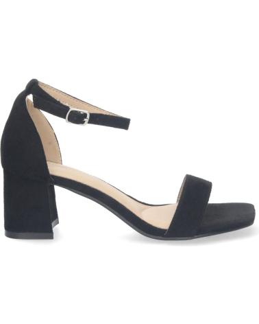 Sandalen für Damen PUNTOSALAO SANDALIAS DE TACON BAJO HEBILLA MUJER COLOR NEGRO VARIOS COLORES