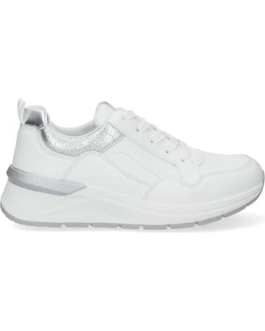 Sneaker für Damen PUNTOSALAO ZAPATILLAS DEPORTIVAS DISENO PLATEADO MUJER COLOR BLANCO VARIOS COLORES