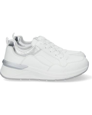 Sneaker für Damen PUNTOSALAO ZAPATILLAS DEPORTIVAS DISENO PLATEADO MUJER COLOR BLANCO VARIOS COLORES