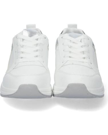 Sneaker für Damen PUNTOSALAO ZAPATILLAS DEPORTIVAS DISENO PLATEADO MUJER COLOR BLANCO VARIOS COLORES