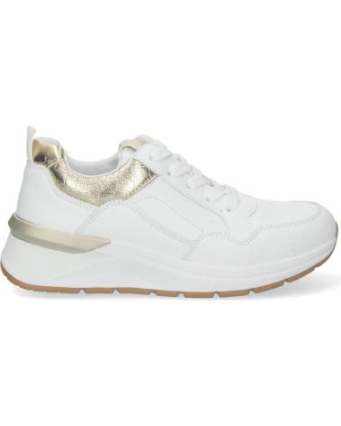 Sneaker für Damen PUNTOSALAO ZAPATILLAS DEPORTIVAS DISENO DORADO MUJER COLOR BLANCO VARIOS COLORES