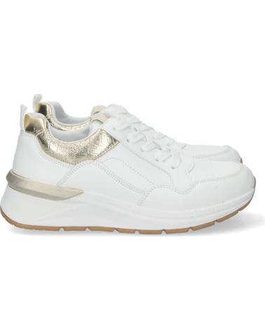 Sneaker für Damen PUNTOSALAO ZAPATILLAS DEPORTIVAS DISENO DORADO MUJER COLOR BLANCO VARIOS COLORES