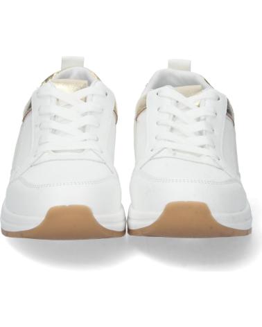 Sneaker für Damen PUNTOSALAO ZAPATILLAS DEPORTIVAS DISENO DORADO MUJER COLOR BLANCO VARIOS COLORES