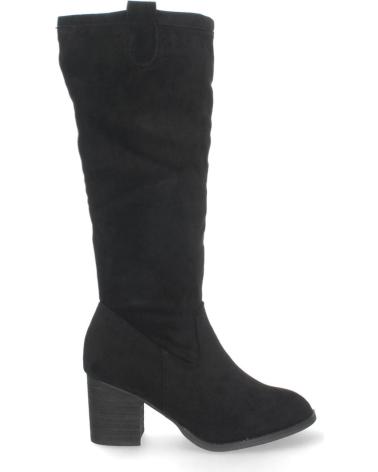 Boots für Damen PUNTOSALAO BOTAS ALTAS TACON MEDIO ANCHO CON CREMALLERA MUJER COLOR NEG VARIOS COLORES