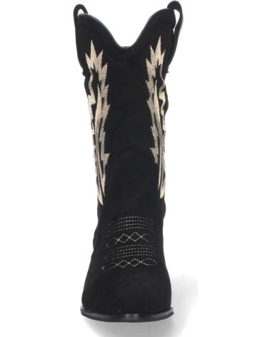 Stivali-De-Mujer-PUNTOSALAO-BOTAS-COWBOY-TACON-CAMPERO-MUJER-COLOR-NEGRO-VARIOS-COLORES