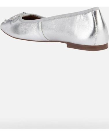 GEOX MUJER MOCASINES D MARSILEA A MET SHE LE TEXT PLATA D45W6A 0Y PLATEADO