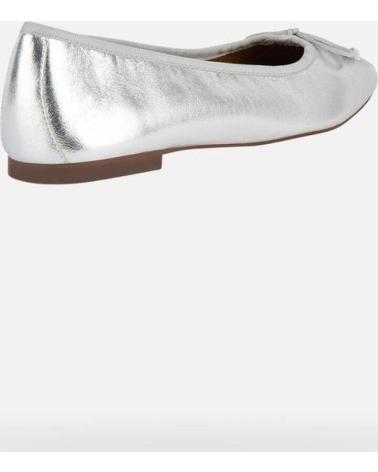 GEOX MUJER MOCASINES D MARSILEA A MET SHE LE TEXT PLATA D45W6A 0Y PLATEADO