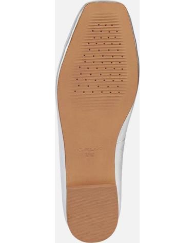 GEOX MUJER MOCASINES D MARSILEA A MET SHE LE TEXT PLATA D45W6A 0Y PLATEADO