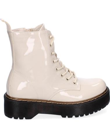 Stivali per Donna PUNTOSALAO BOTAS MILITARES EFECTO CHAROL PARA MUJER COLOR BEIGE GX318 VARIOS COLORES