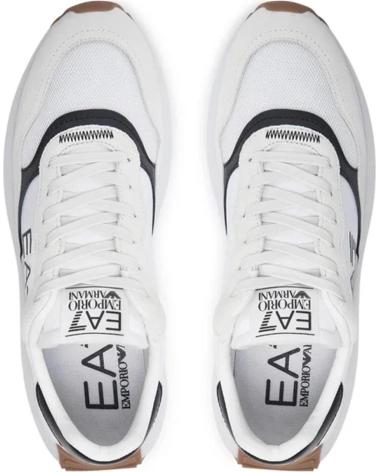 Esportes  de Mulher e Homem e Menino EMPORIO ARMANI ZAPATILLAS ARMANI EA7 X8X186 BLANCO
