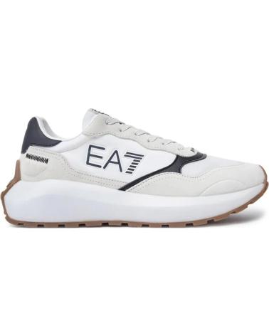 Esportes  de Mulher e Homem e Menino EMPORIO ARMANI ZAPATILLAS ARMANI EA7 X8X186 BLANCO