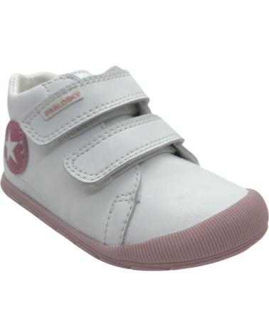 Deportivas de Niña PABLOSKY BOTETA VELCROS PARA NINA 045307 COLOR BLANCO