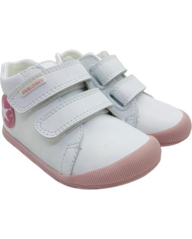 Deportivas de Niña PABLOSKY BOTETA VELCROS PARA NINA 045307 COLOR BLANCO
