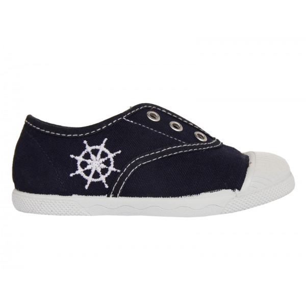 girl and boy Trainers COTTON CLUB CC0001 MARINO