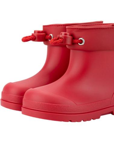 Botas de agua pour Fille et Garçon IGOR BOTAS DE AGUA RESPETUOSAS MENDI ROJO