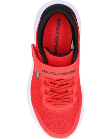 Sportivo per Bambina e Bambino SKECHERS ZAPATILLAS NINO RDBK