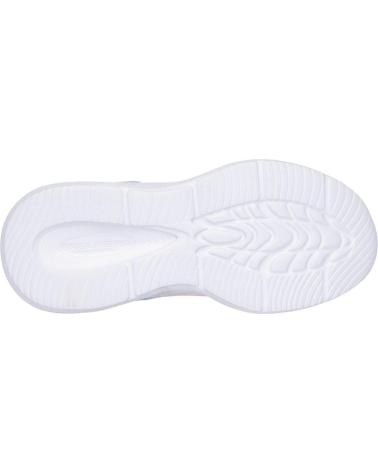 SKECHERS DEPORTIVAS CON LUCES PARA NINOS COMBI ROSA