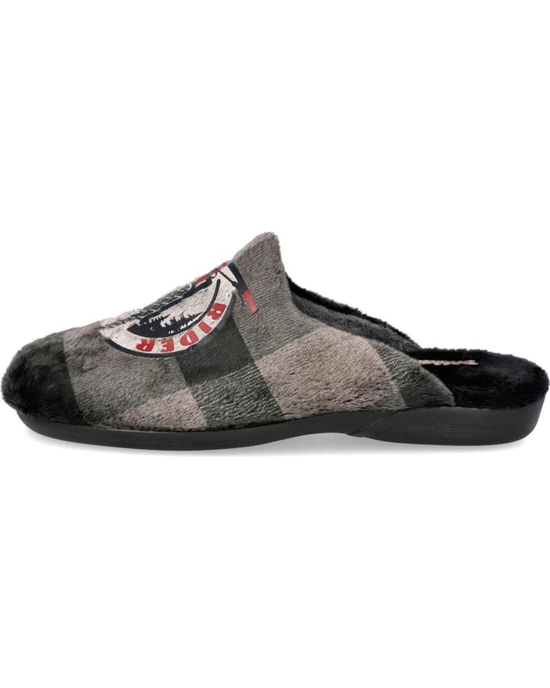 Pantoufles-De-Hombre-DEVALVERDE-3537-ZAPATILLAS-DE-CASA-PARA-HOMBRE-NEGRO