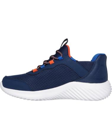 Sportif pour Femme et Fille et Garçon SKECHERS DEPORTIVAS SLIP-INS PARA NINOS BOUNDER AZUL