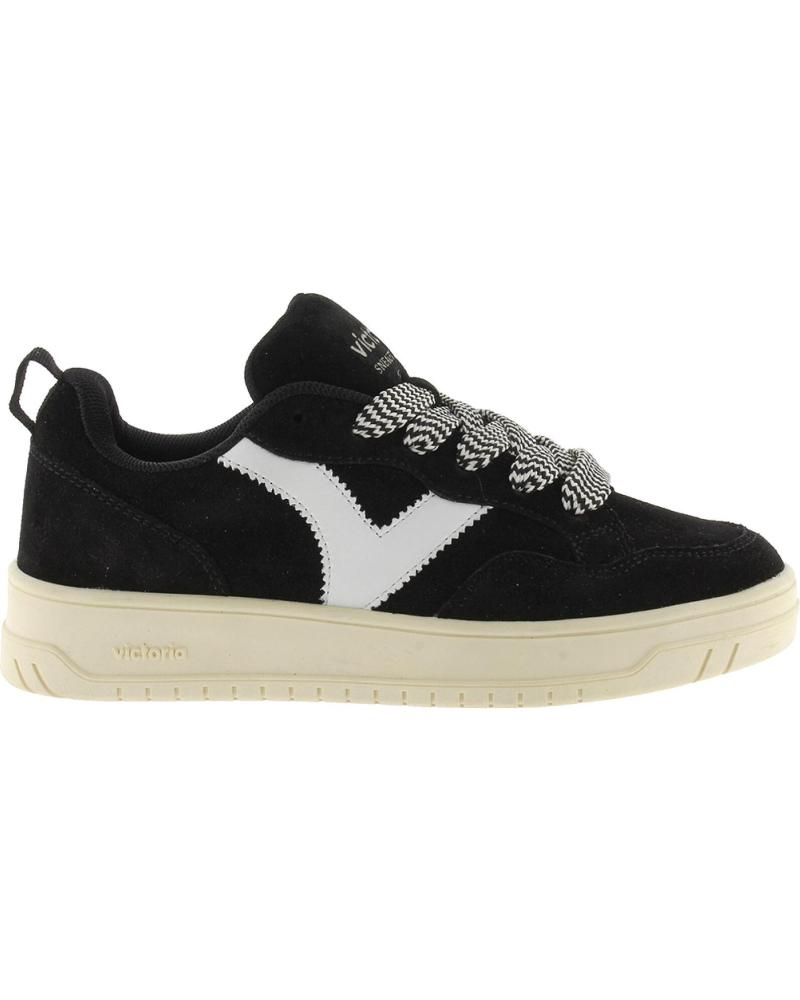 Sportif pour Femme VICTORIA ZAPATILLAS SEUL SERRAJE OVERSIZE 1257128 NEGRO