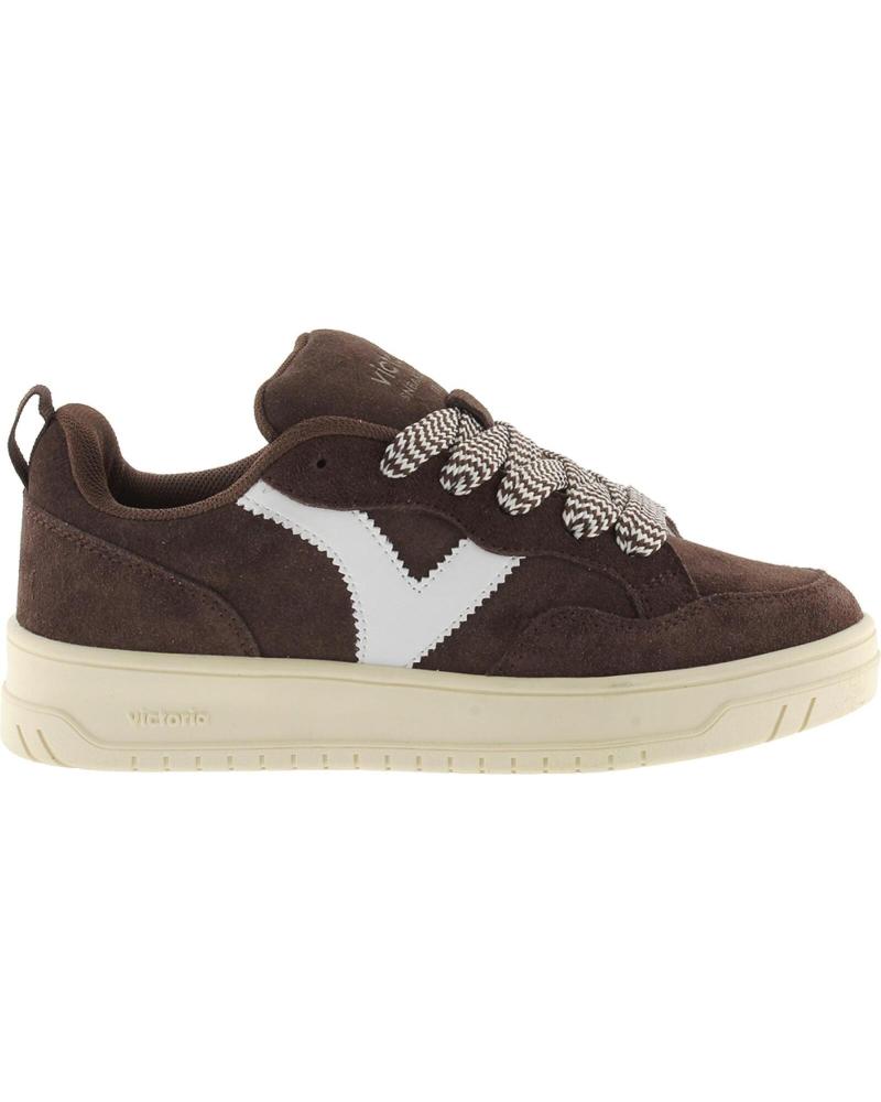 Sportif pour Femme VICTORIA ZAPATILLAS SEUL SERRAJE OVERSIZE 1257128 CHOCOLATE