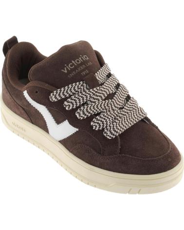 Sportif pour Femme VICTORIA ZAPATILLAS SEUL SERRAJE OVERSIZE 1257128 CHOCOLATE