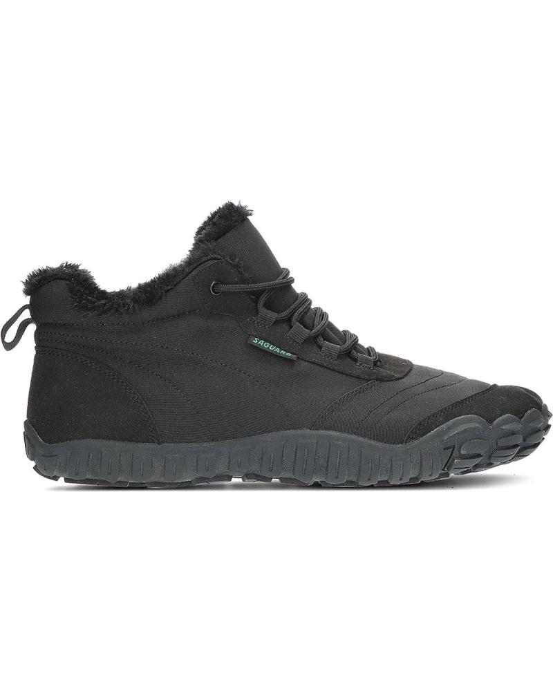 Sportif pour Femme et Homme SAGUARO ZAPATOS BAREFOOT UNISEX WILL II BLACK