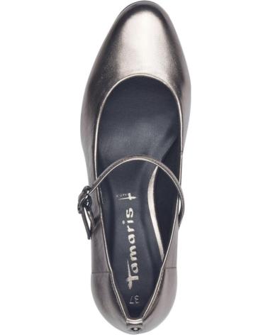 Schuhe für Damen TAMARIS BAILARINA TACON MEDIO 915 PEWTER