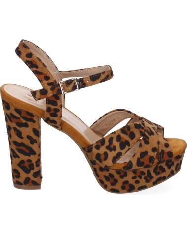 Woman Sandals PUNTOSALAO SANDALIAS DE TACON PARA FIESTA ESTAMPADO ANIMAL LEOPARDO PAR VARIOS COLORES