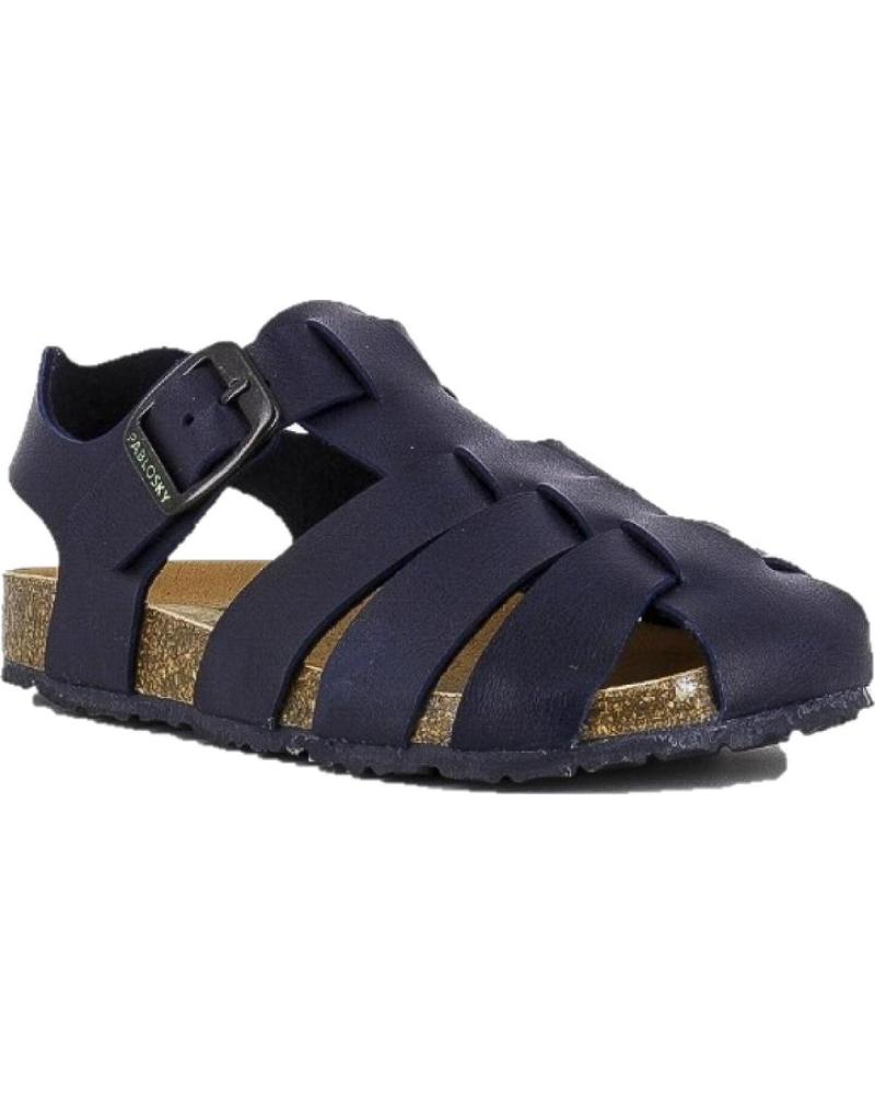 Sandali per Bambino PABLOSKY SANDALIA BIO CERRADA ESTEPA 722220 AZUL MARINO