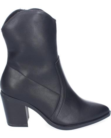 Stivaletti per Donna PUNTOSALAO BOTINES TACON MEDIO ESTILO CAMPERO MUJER COLOR NEGRO DB-3354 VARIOS COLORES