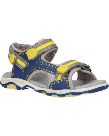 boy Sandals KICKERS 558522-30 KIWI 102 MARINE JAUNE
