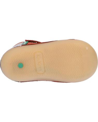 boy Sandals KICKERS 611086-10 SUSHY 92 MARRON BLEU