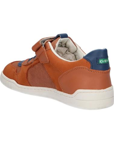 girl and boy Zapatillas deporte KICKERS 858480-30 WINTUP 114 CAMEL BLEU