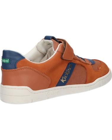 girl and boy Zapatillas deporte KICKERS 858480-30 WINTUP 114 CAMEL BLEU