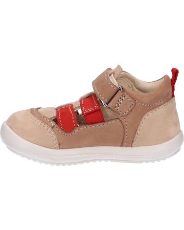 Schuhe für Mädchen und Junge KICKERS 894590-10 KLONY 113 BEIGE ROUGE