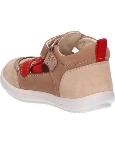 Schuhe für Mädchen und Junge KICKERS 894590-10 KLONY 113 BEIGE ROUGE