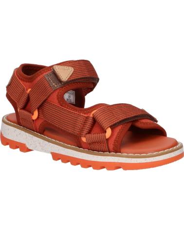 Sandali per Bambina e Bambino KICKERS 894770-30 KICKCLOCK 92 MARRON ORANGE