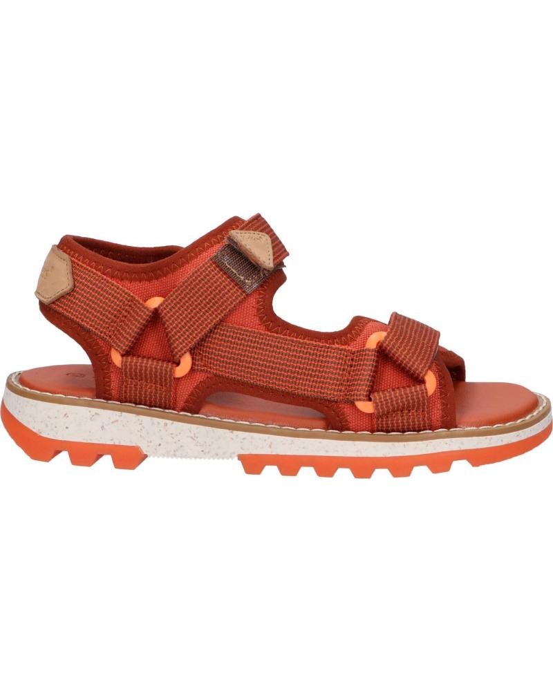 Sandali per Bambina e Bambino KICKERS 894770-30 KICKCLOCK 92 MARRON ORANGE