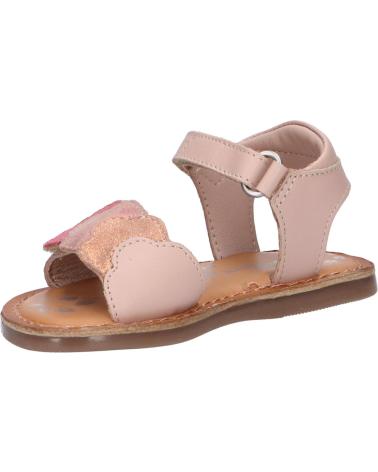 Sandali per Bambina KICKERS 858581-10 DYASTAR 133 ROSE CLAIR METALLISE