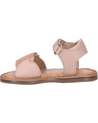 Sandali per Bambina KICKERS 858581-10 DYASTAR 133 ROSE CLAIR METALLISE