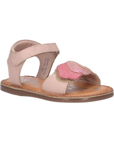Sandali per Bambina KICKERS 858581-10 DYASTAR 133 ROSE CLAIR METALLISE