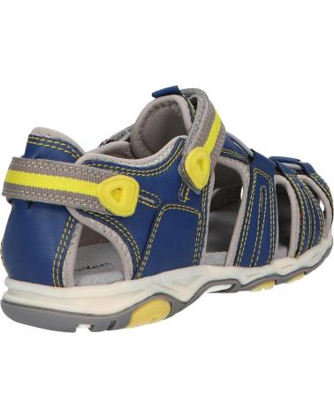 boy Sandals KICKERS 558542-30 KAWA 102 MARINE JAUNE