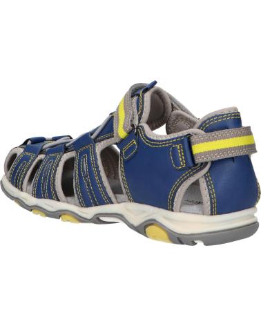 boy Sandals KICKERS 558542-30 KAWA 102 MARINE JAUNE