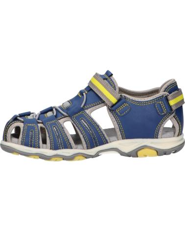 boy Sandals KICKERS 558542-30 KAWA 102 MARINE JAUNE