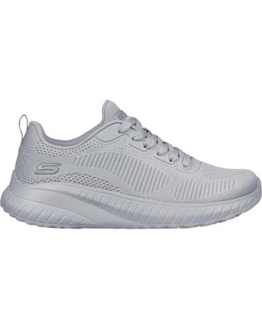 SKECHERS DEPORTIVA BOBS SQUAD CHAOS - FACE OFF GRIS