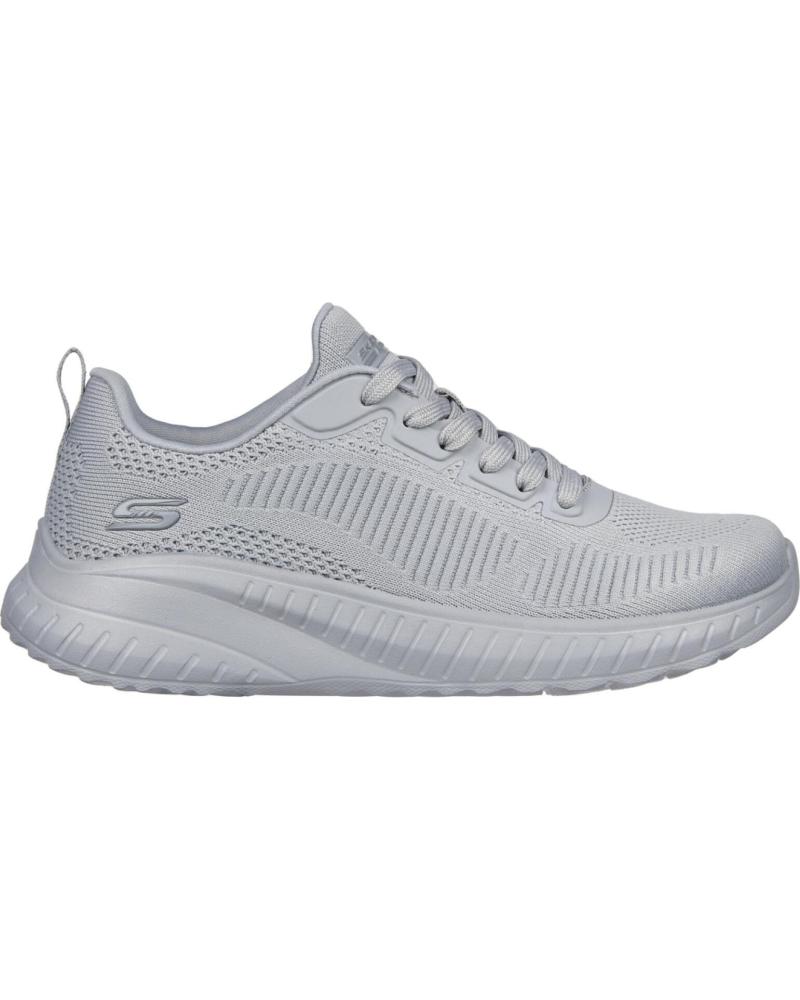 SKECHERS DEPORTIVA BOBS SQUAD CHAOS - FACE OFF GRIS