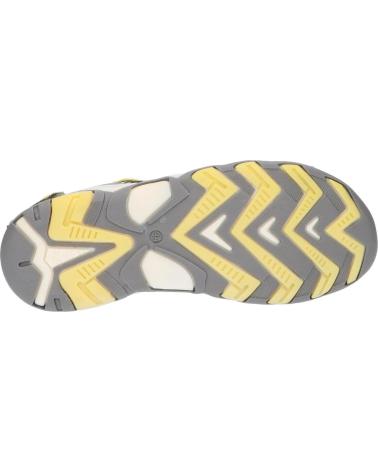 boy Sandals KICKERS 558542-30 KAWA 102 MARINE JAUNE